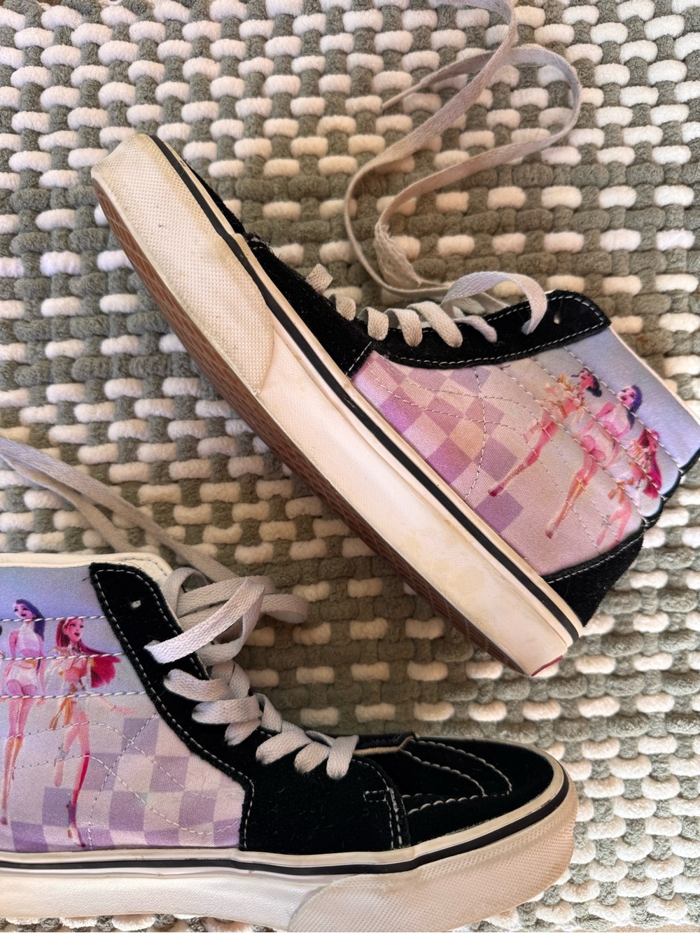 KPop Demon Hunters x Vans Big Kids SK8-Hi Shoe